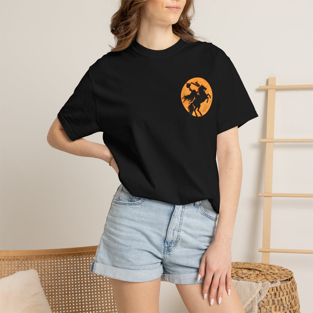 Sleepy Hollow Shirt — Headless Horseman Silhouette & 'The Sleepy Hollow Boys' Retro Graphic Tee