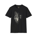 Wolf Face Human Profile T-Shirt — Half Wolf, Half Human Graphic Tee