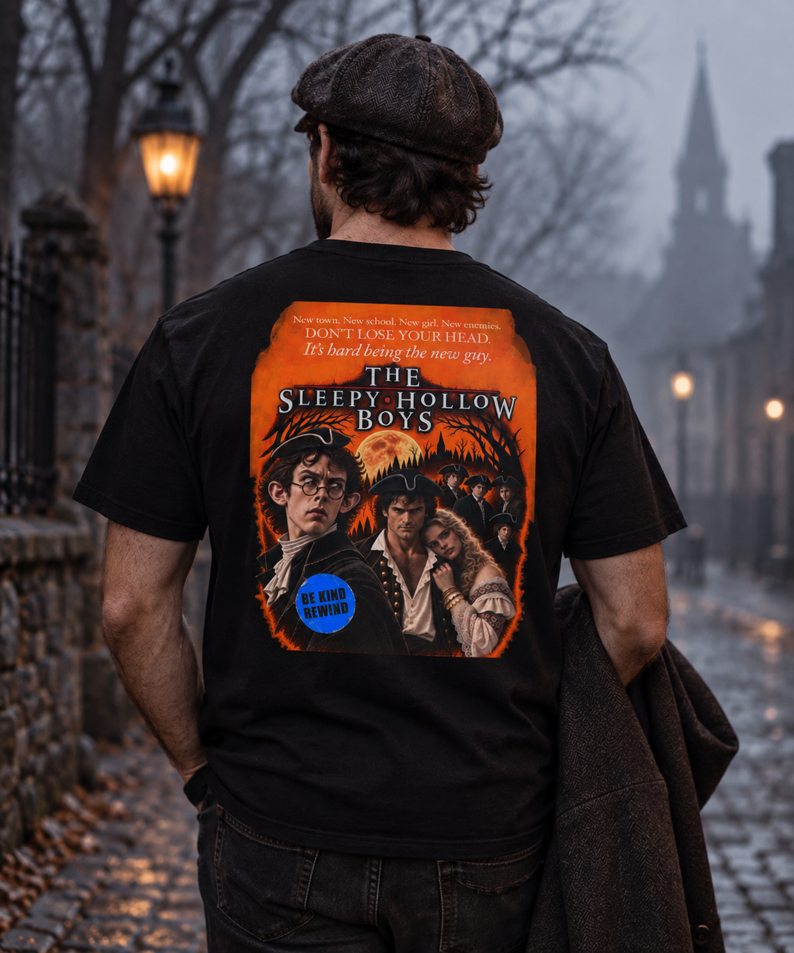 'The Sleepy Hollow Boys' Mock Movie Poster-  Retro Graphic Tee