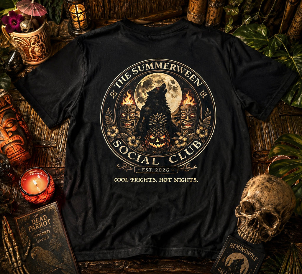 Summerween Social Club Members~  Graphic Tee {Comfort and Colors}